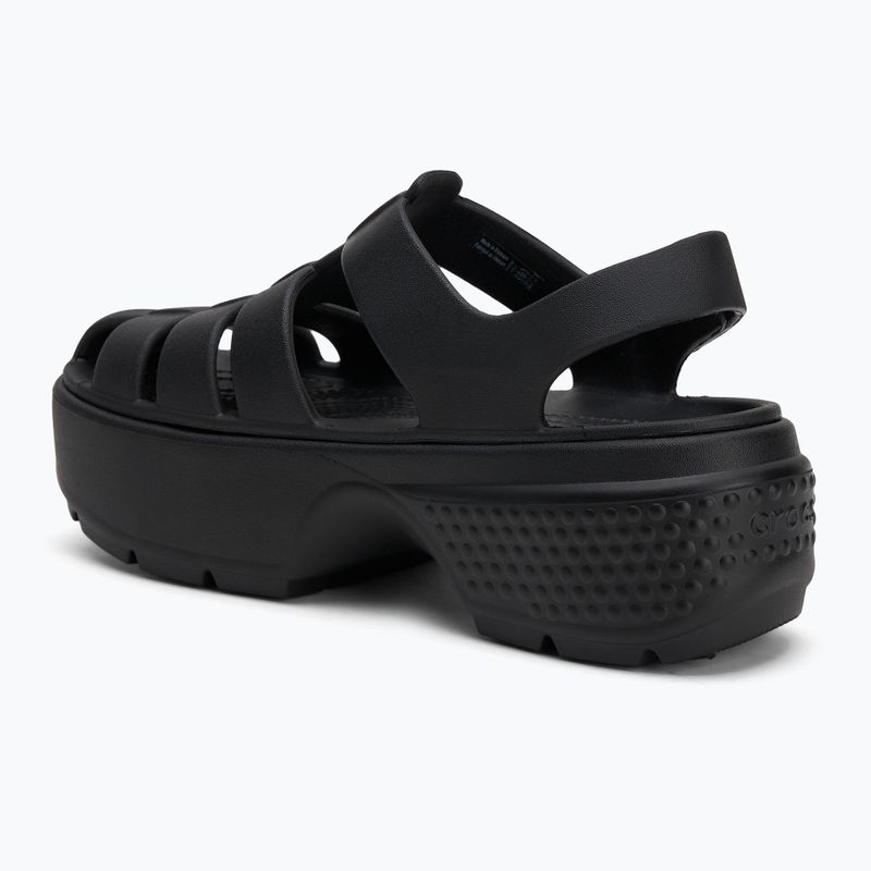 Sandale pentru femei Crocs Stomp Fisherman Sandal black 3