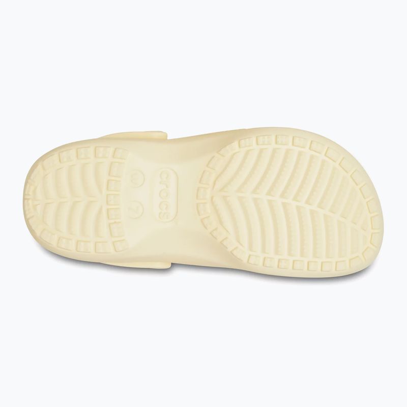 Papuci pentru femei Crocs Classic Platform Clog buttercream 2