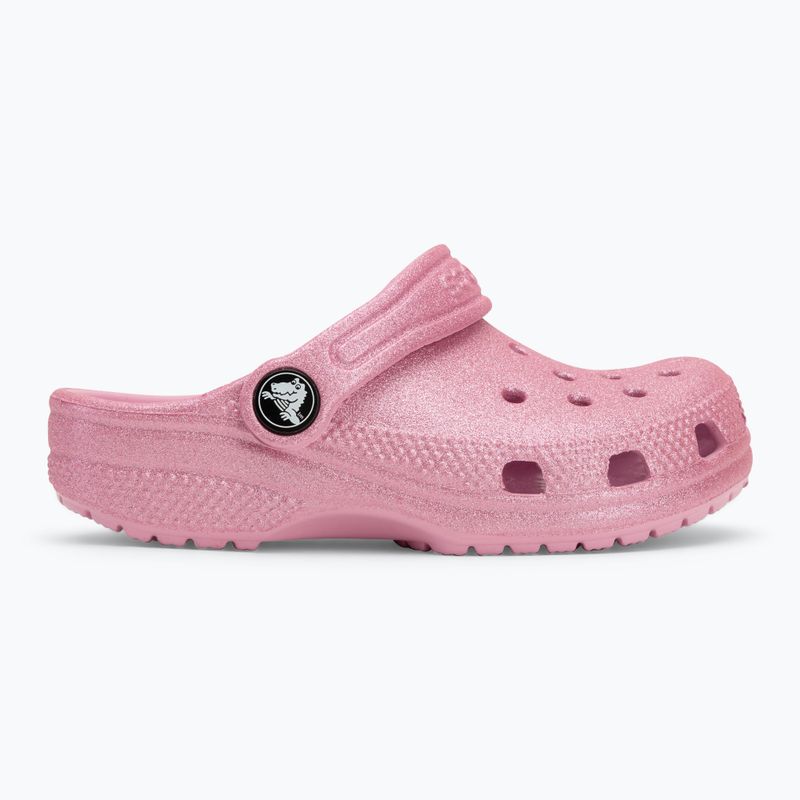 Papuci pentru copii  Crocs Classic Glitter Clog Toddler pink tweed glitter 3
