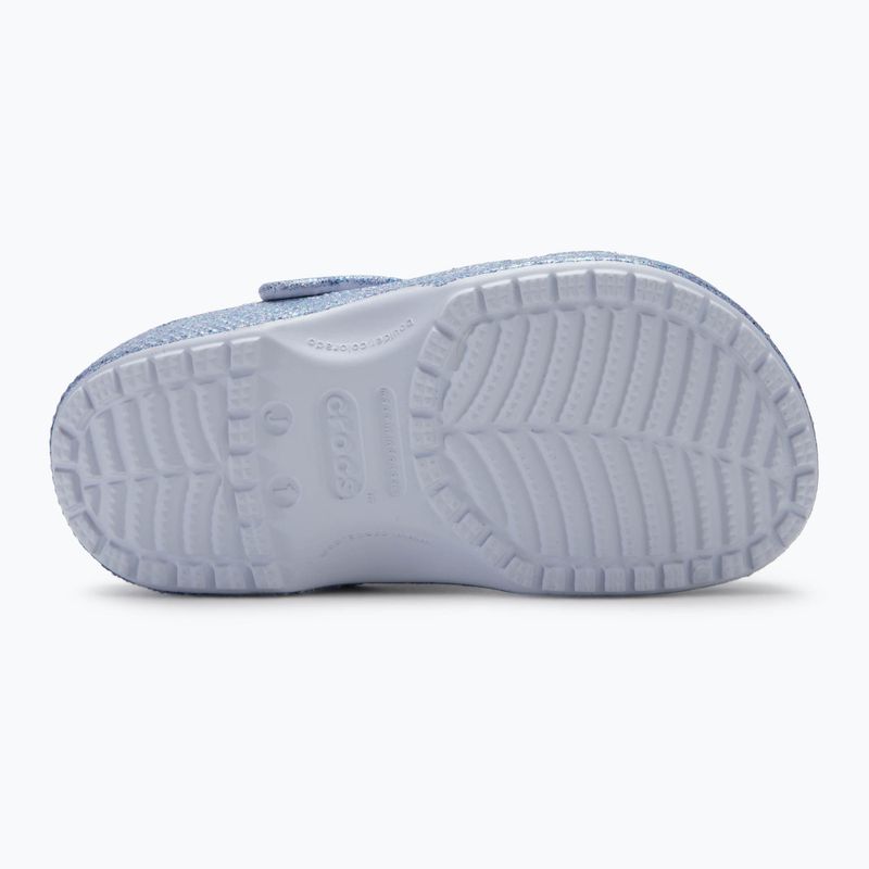 Papuci pentru copii Crocs Classic Glitter Clog Kids frosted glitter 5