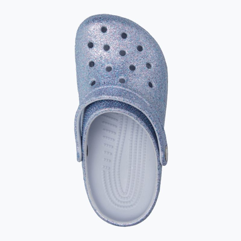 Papuci pentru copii Crocs Classic Glitter Clog Kids frosted glitter 6