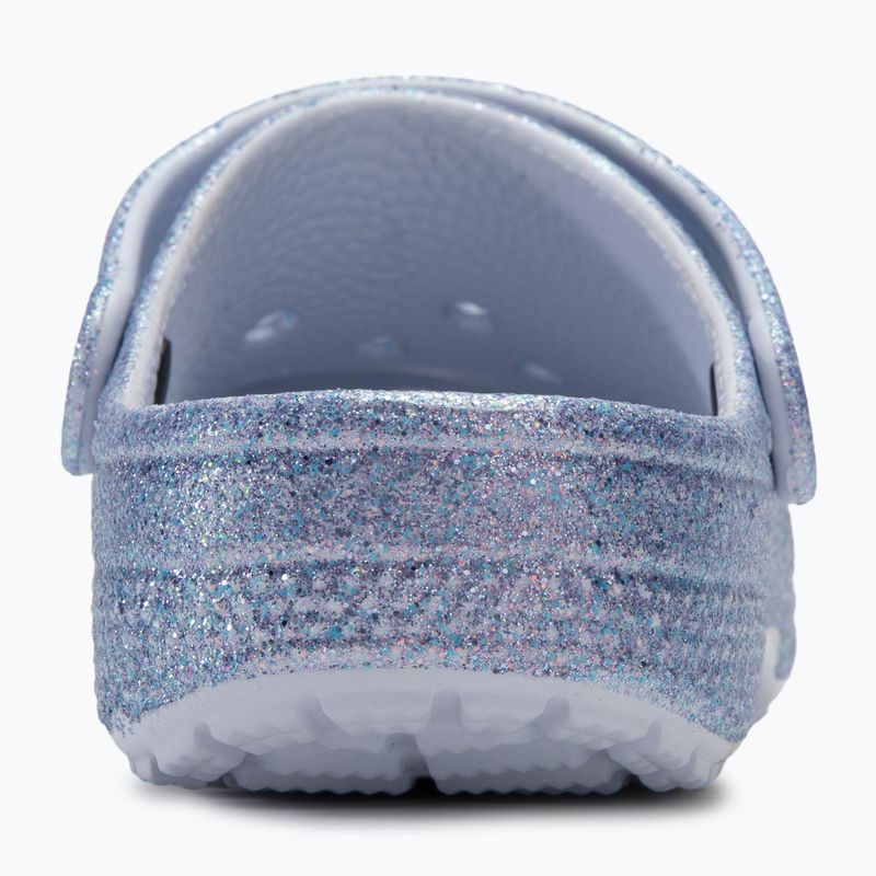 Papuci pentru copii Crocs Classic Glitter Clog Kids frosted glitter 7