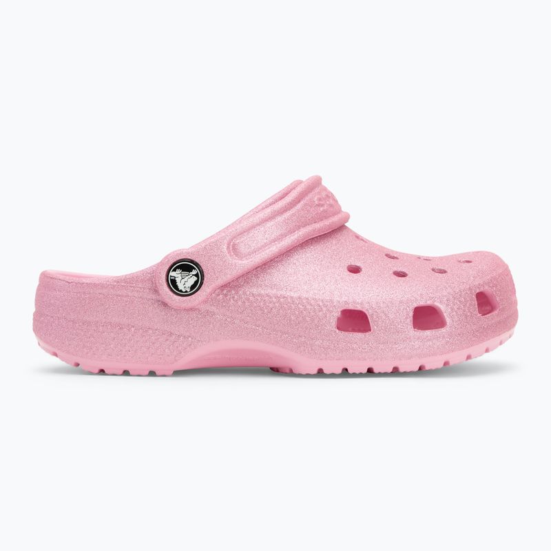 Papuci pentru copii  Crocs Classic Glitter Clog Kids pink tweed glitter 3