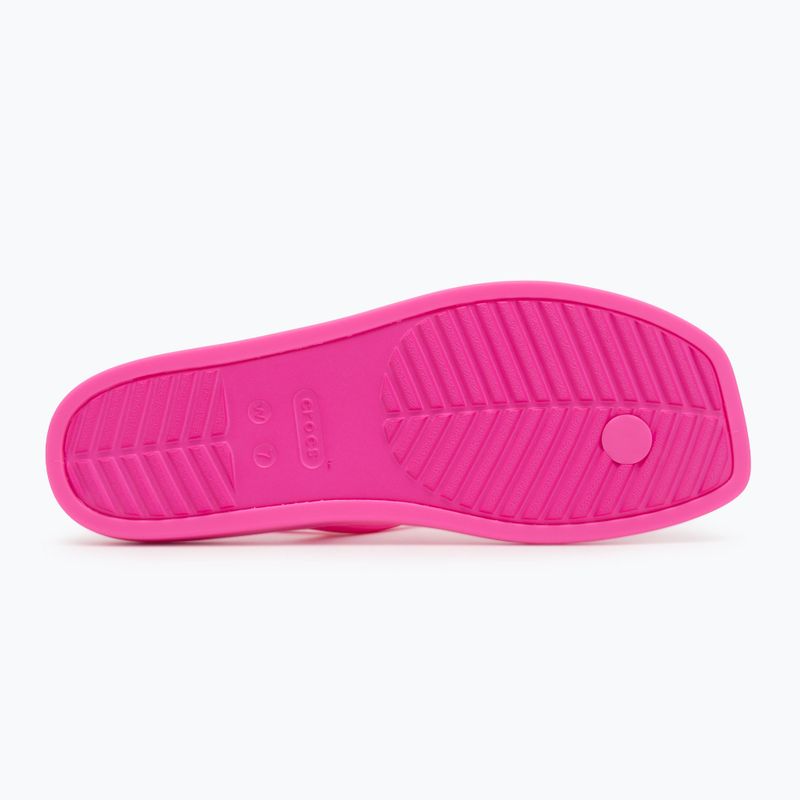 Sandale pentru femei Crocs Miami Thong Flip pink crush 4