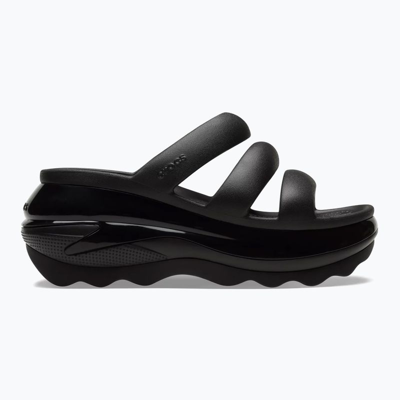 Papuci Crocs Mega Crush Triple Strap black