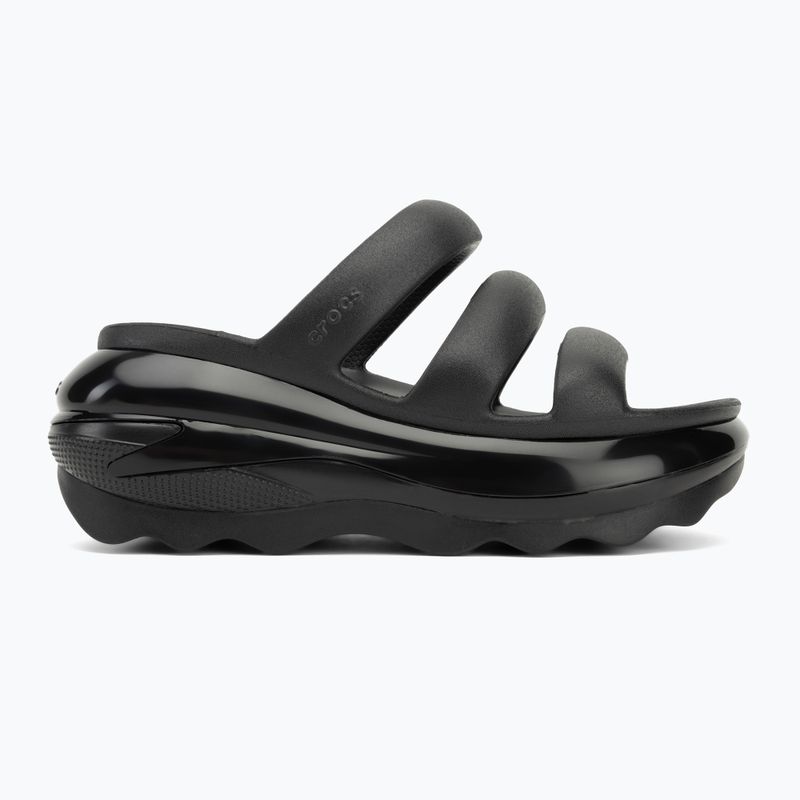 Papuci Crocs Mega Crush Triple Strap black 2