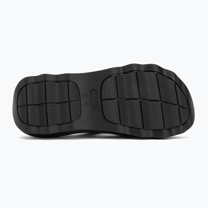 Papuci Crocs Mega Crush Triple Strap black 4