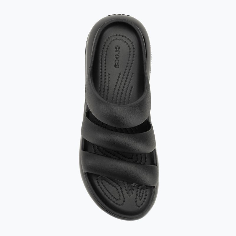 Papuci Crocs Mega Crush Triple Strap black 5