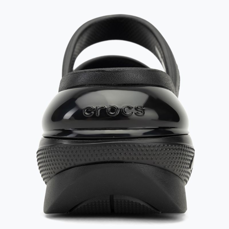 Papuci Crocs Mega Crush Triple Strap black 6