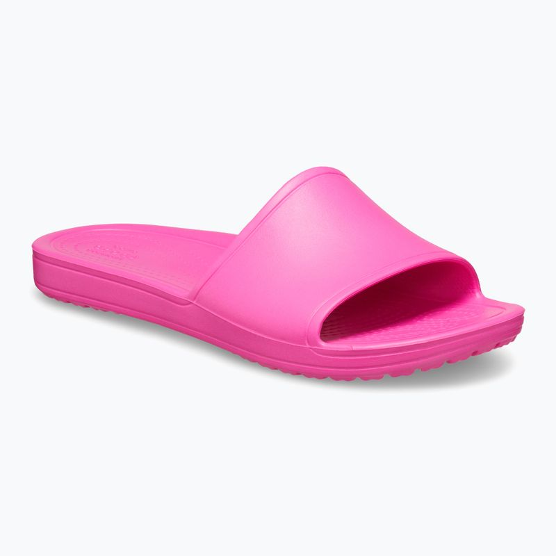 Papuci pentru femei Crocs Kadee Slide electric pink 8