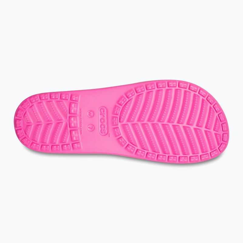 Papuci pentru femei Crocs Kadee Slide electric pink 11