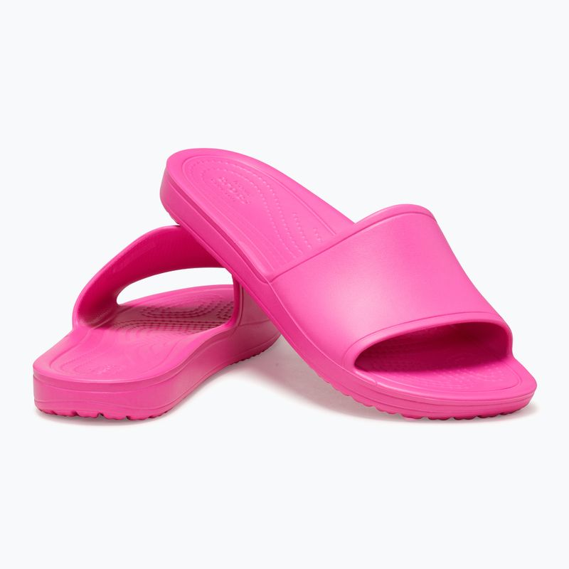 Papuci pentru femei Crocs Kadee Slide electric pink 13