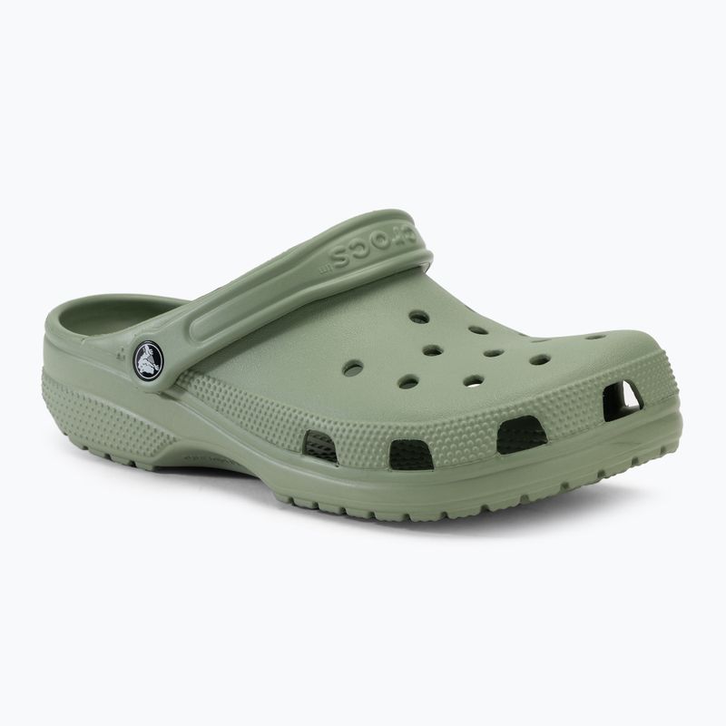 Papuci Crocs Classic moss