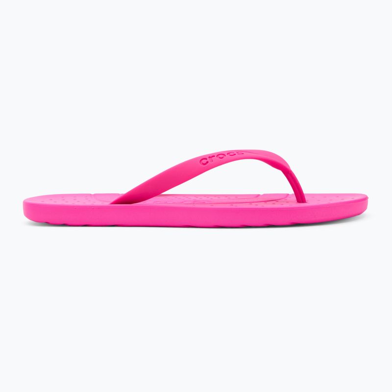 Papuci Crocs Flip pink crush 2