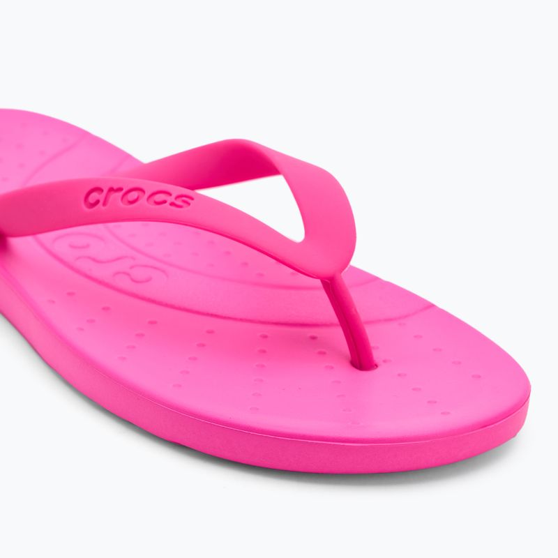 Papuci Crocs Flip pink crush 7