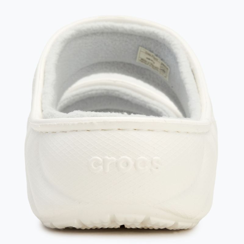 Papuci Crocs Classic Cozzzy Overpuff Sandal white 6