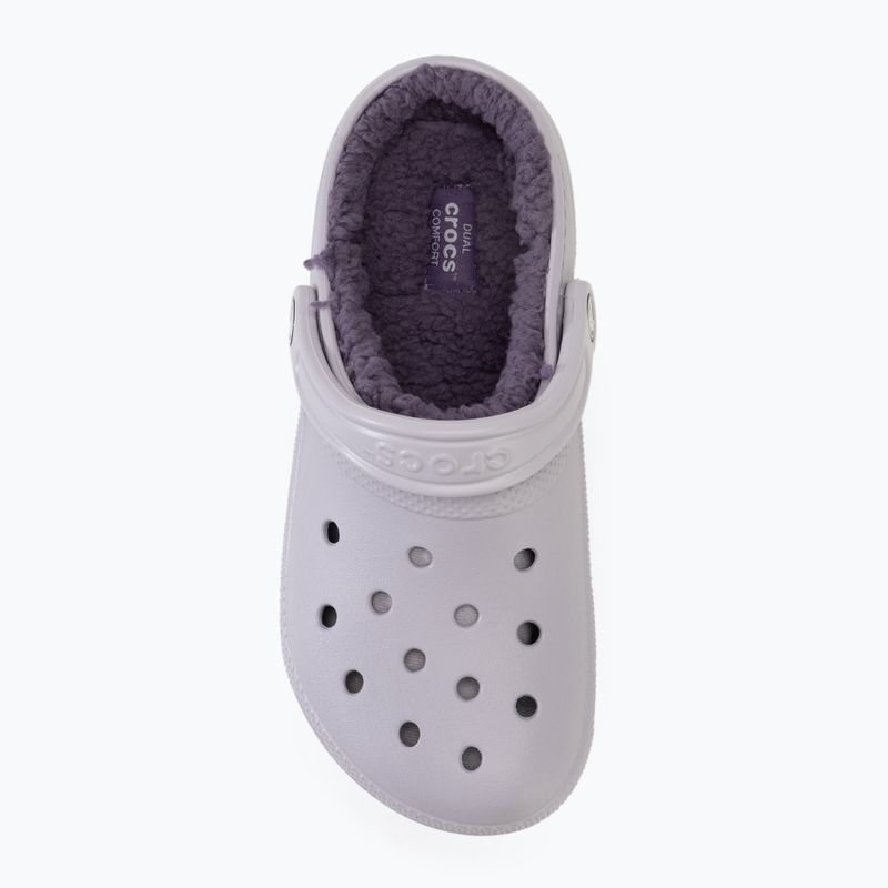 Papuci Crocs Classic Lined Clog mauve mist/mauve mist 6