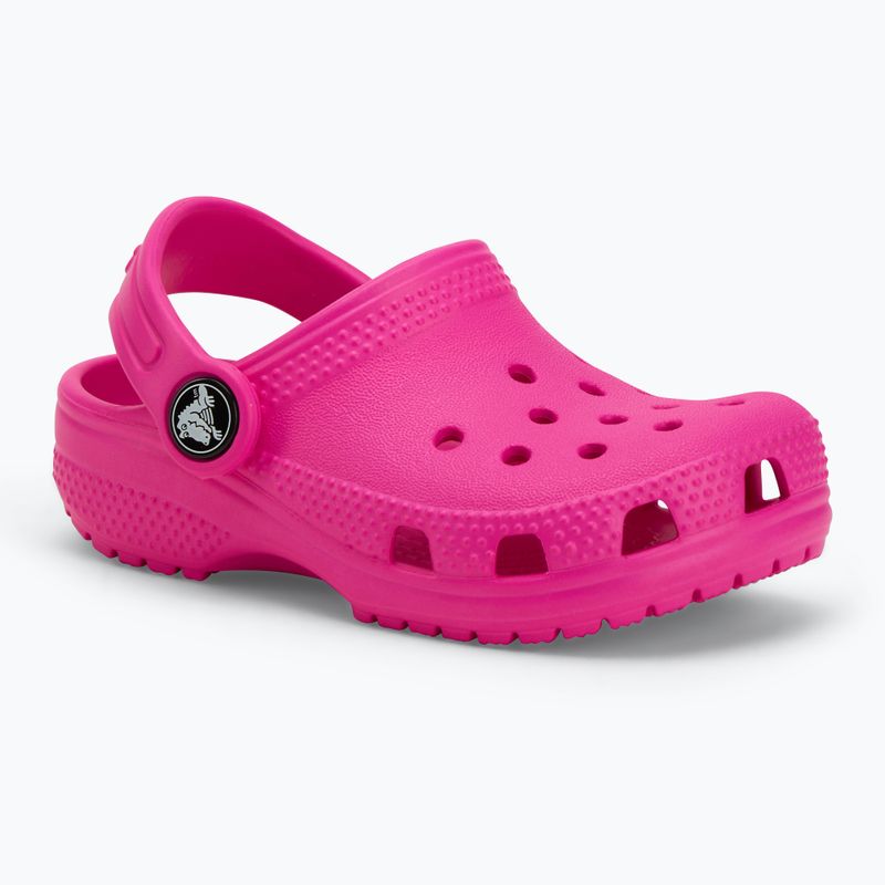 Papuci pentru copii  Crocs Classic Clog Toddler pink crush 2