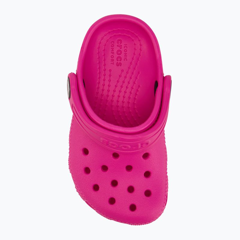 Papuci pentru copii  Crocs Classic Clog Toddler pink crush 6