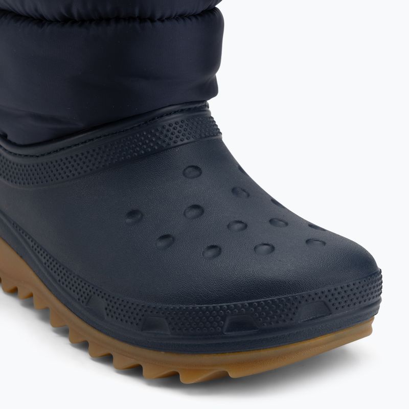 Ghete pentru copii Crocs Classic Neo Puff navy gum 7