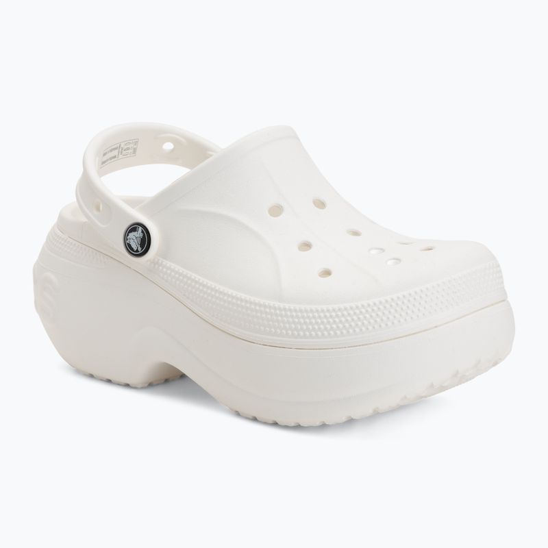 Șlapi pentru femei Crocs Bella white 2