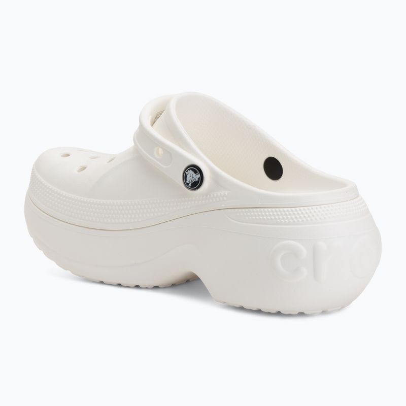 Șlapi pentru femei Crocs Bella white 4