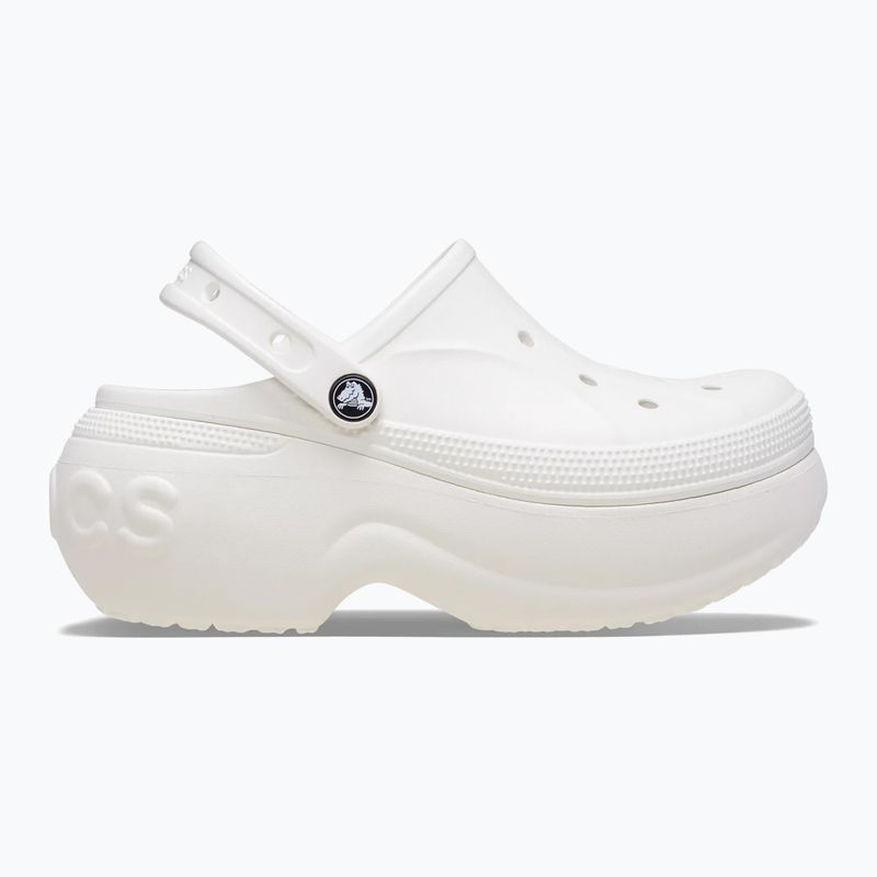 Șlapi pentru femei Crocs Bella white 2