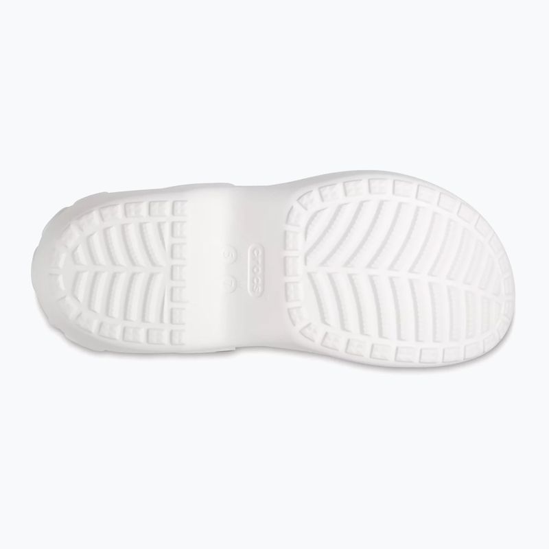 Șlapi pentru femei Crocs Bella white 4