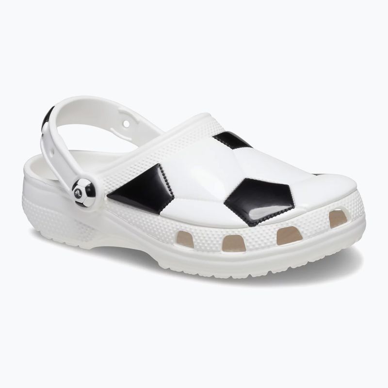 Papuci pentru copii  Crocs Classic Basketball Clog Kids white/black
