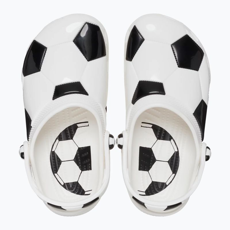 Papuci pentru copii  Crocs Classic Basketball Clog Kids white/black 4