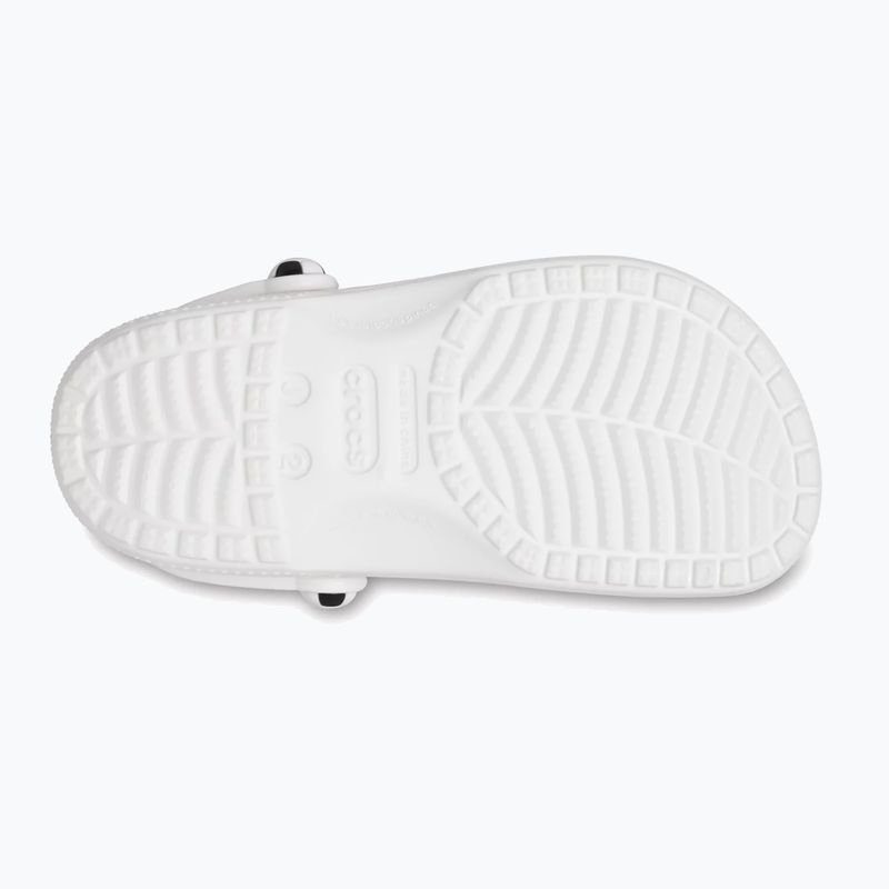 Papuci pentru copii  Crocs Classic Basketball Clog Kids white/black 5