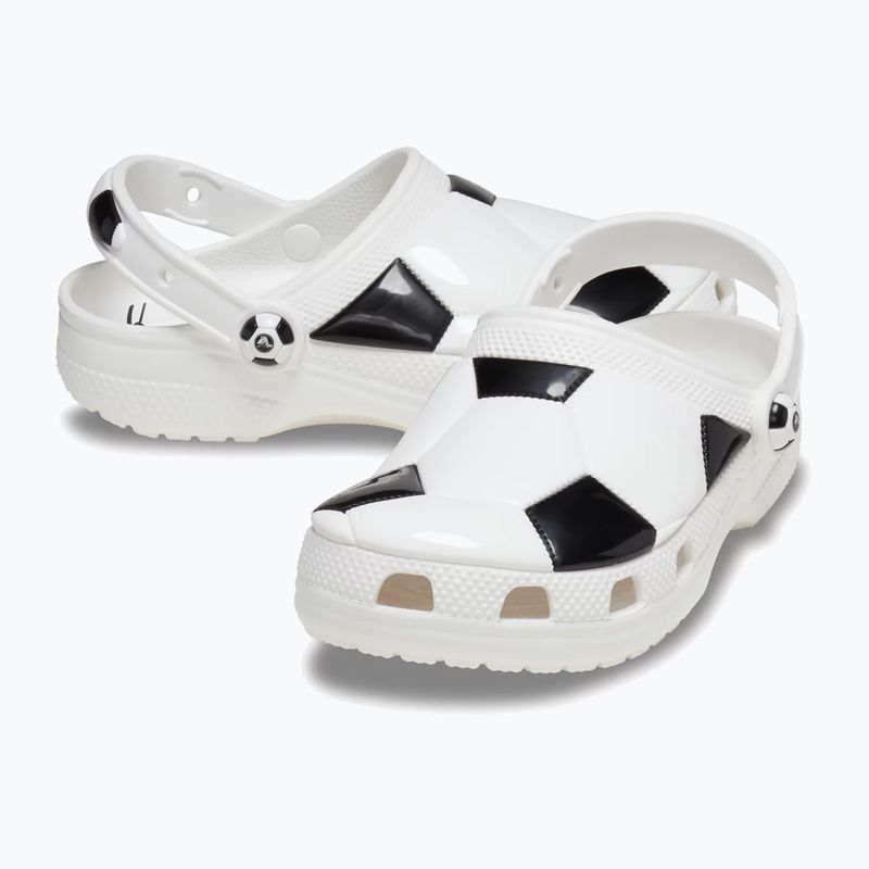 Papuci pentru copii  Crocs Classic Basketball Clog Kids white/black 6