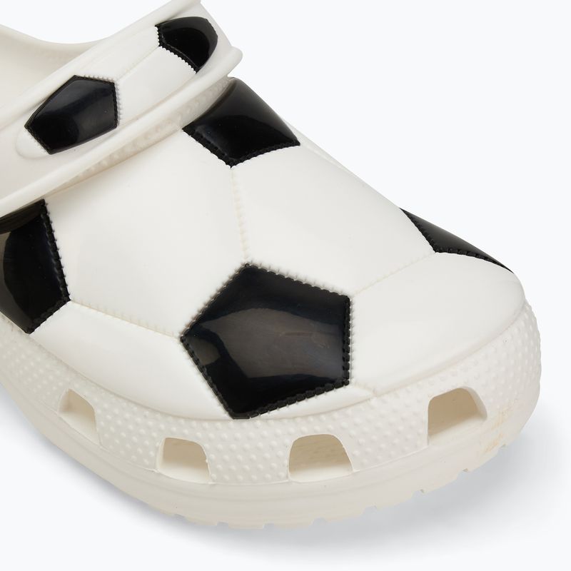 Papuci pentru copii  Crocs Classic Basketball Clog Kids white/black 8