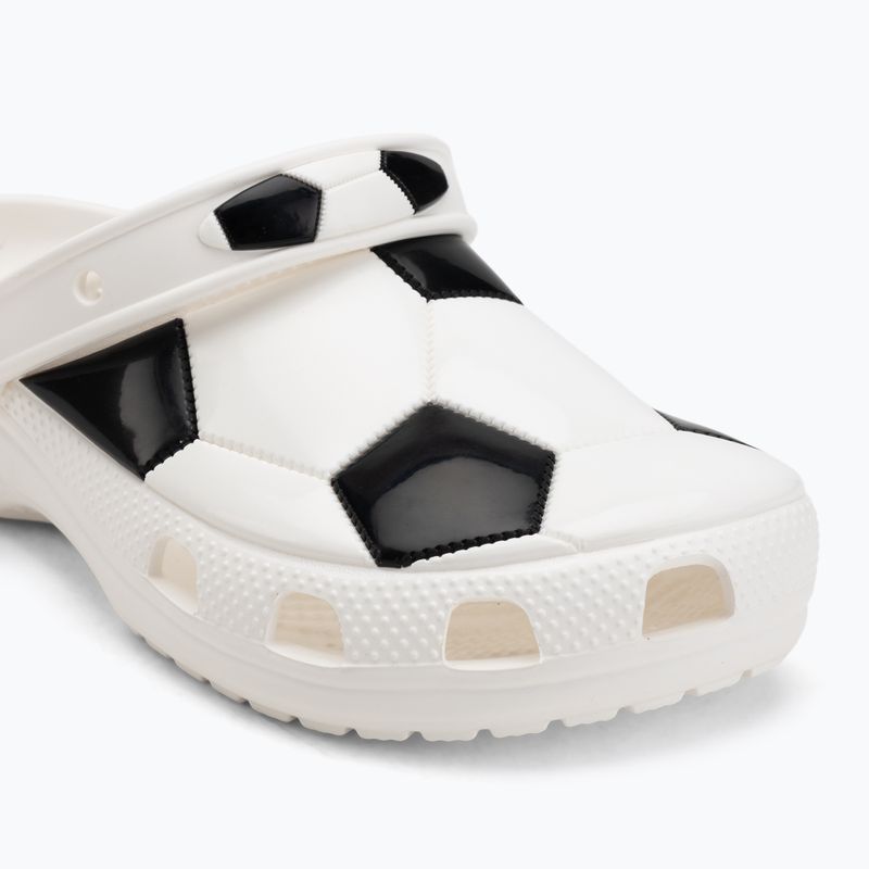 Papuci pentru copii Crocs Classic Basketball Clog Kids white/black 8