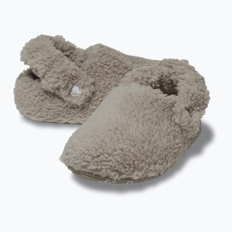 Papuci pentru copii Crocs Classic Cozzy mushroom 6