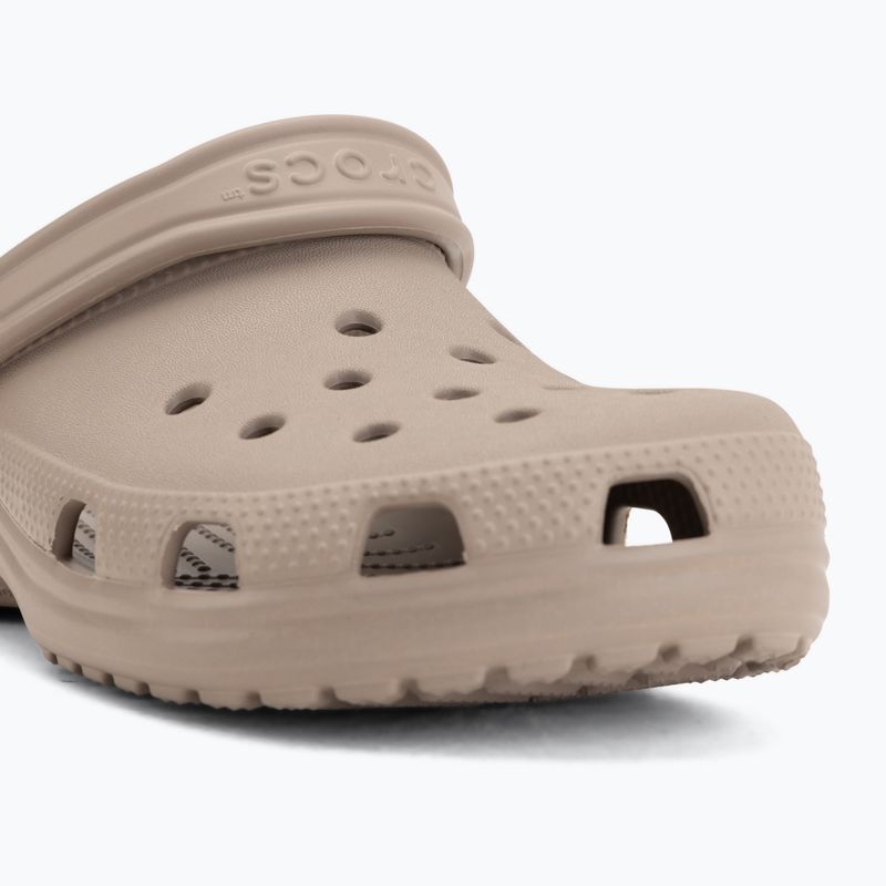 Șlapi Crocs Classic taupe 8
