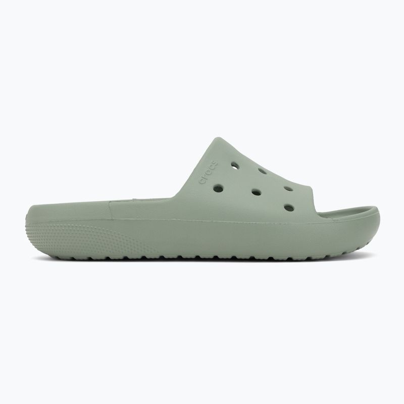 Papuci Crocs Classic Slide V2 moss 2