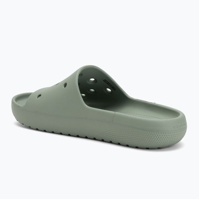Papuci Crocs Classic Slide V2 moss 3