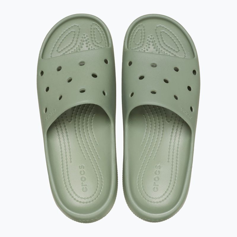 Papuci Crocs Classic Slide V2 moss 2