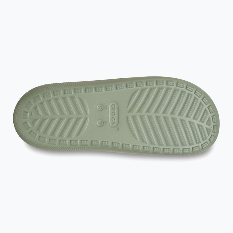 Papuci Crocs Classic Slide V2 moss 3