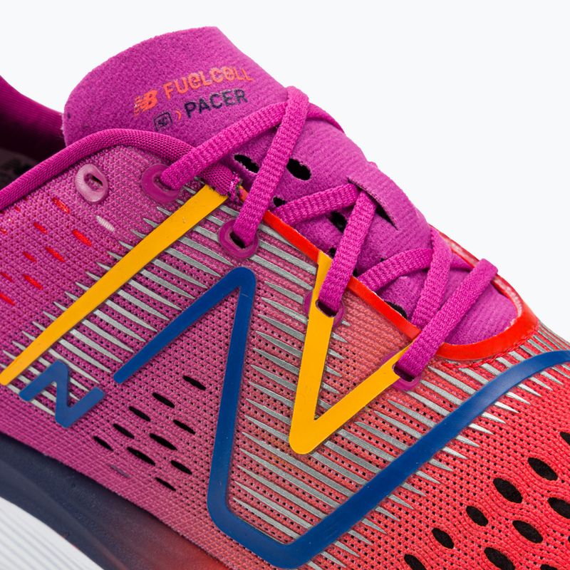 New Balance FuelCell FuelCell SuperComp Pacer burgundy bărbați pantofi de alergare 8