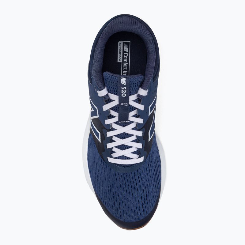 Încălțăminte de alergat pentru bărbați New Balance 520V7 albastră NBM520RN7.D.085 6
