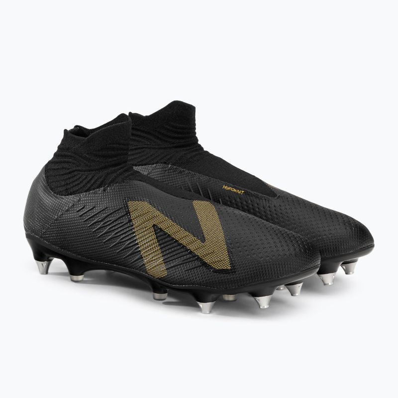 New Balance Tekela V4 Pro SG ghete de fotbal pentru bărbați negru ST1SBK4 4