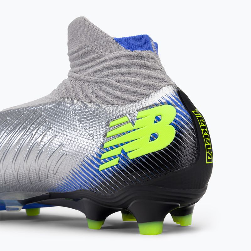 New Balance ghete de fotbal pentru bărbați Tekela V4 Pro FG argintiu ST1FSB4 9