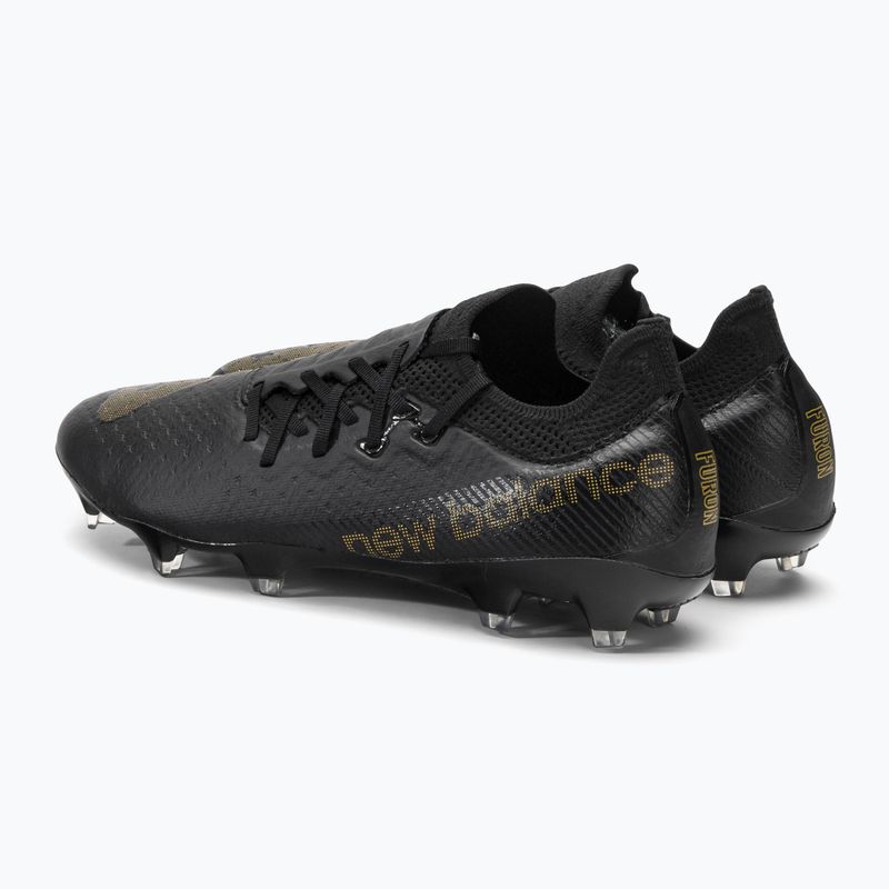 Ghete de fotbal pentru bărbați New Balance Furon V7 Pro FG negru SF1FBK7 3
