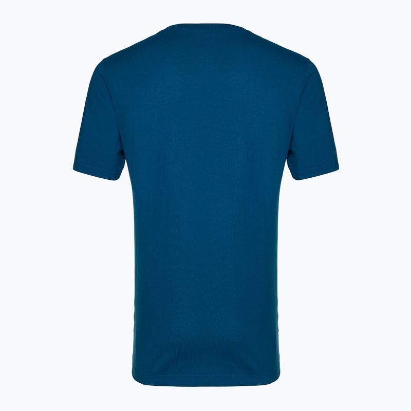 Tricou pentru bărbați New Balance Essentials Stacked Logo blue 2