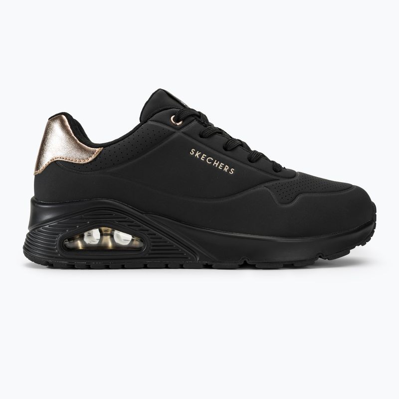 Încălțăminte pentru femei SKECHERS Uno Golden Air black/black/metalic 2