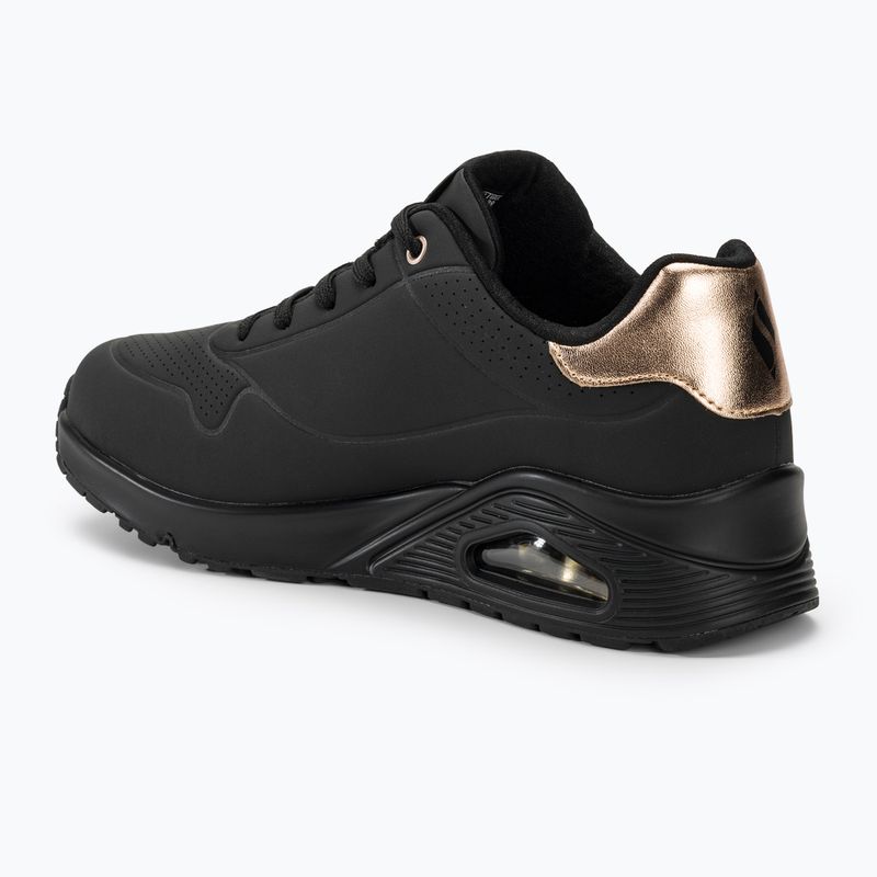 Încălțăminte pentru femei SKECHERS Uno Golden Air black/black/metalic 3