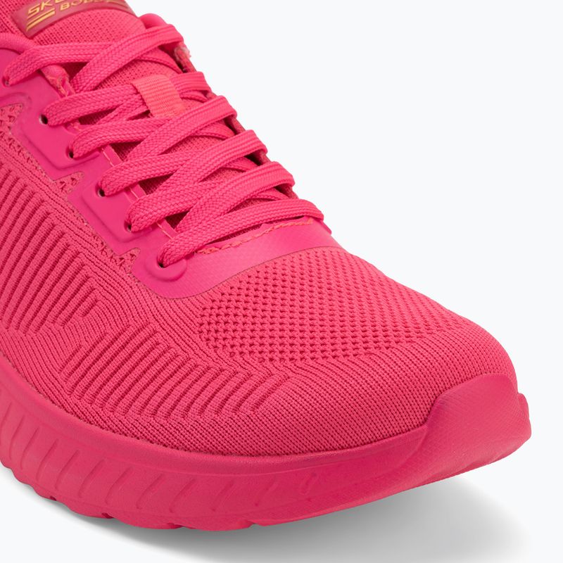 Încălțăminte pentru femei  SKECHERS Bobs Squad Chaos Cool Rythms pink 7