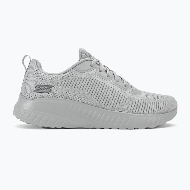 Încălțăminte pentru femei SKECHERS Bobs Squad Chaos Face Off light gray 2